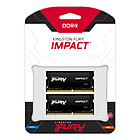 Productafbeelding Kingston 64GB CL20 (2x 32GB) FURY Impact