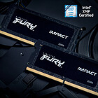 Productafbeelding Kingston 32GB CL38 (2x 16GB) FURY Impact Black PnP